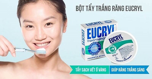 Cách sử dụng bột tẩy trắng răng eucryl hiệu quả nhất 1